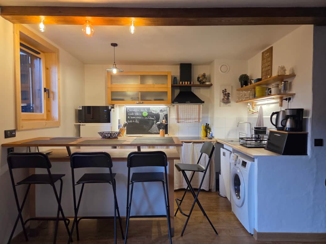 Big and fully equipped kitchen. For 4 people