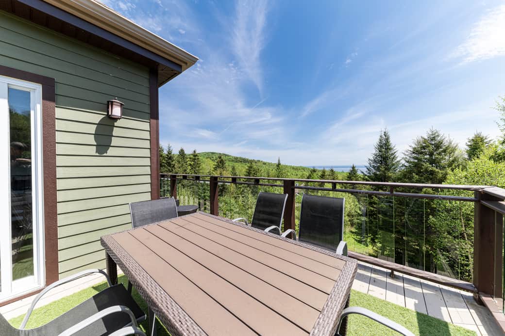 Terrasse et vue