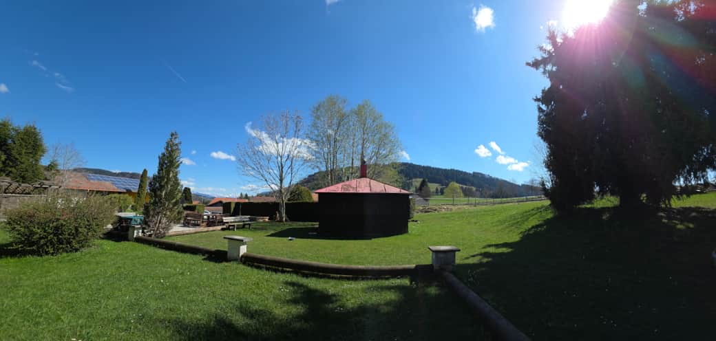 Blick von der Terrasse