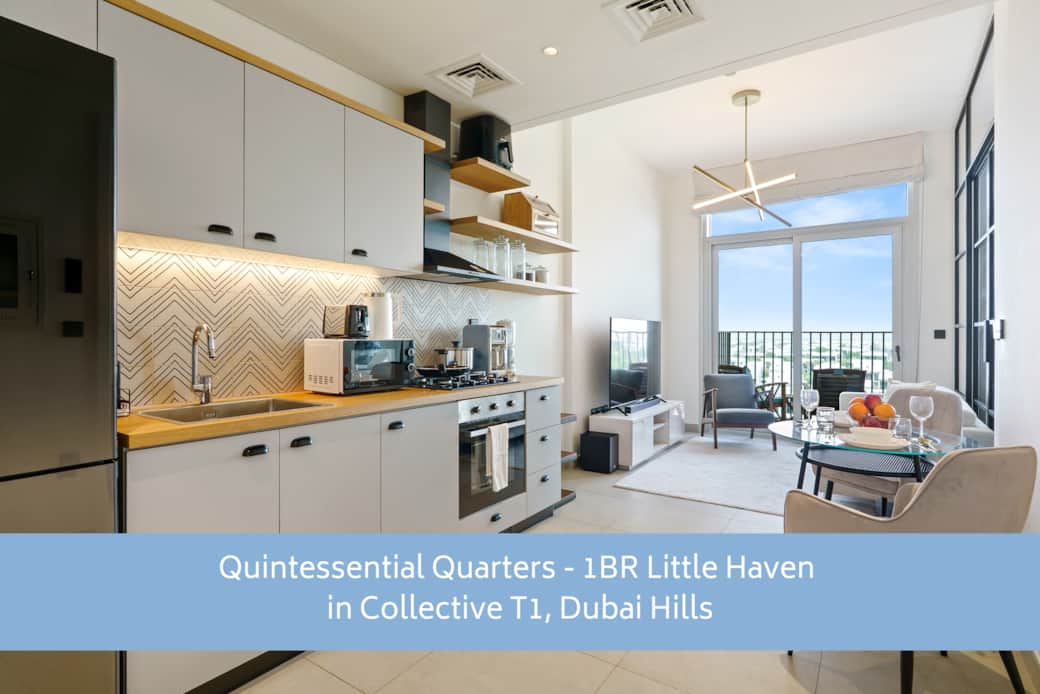 Quintessential Quarters - 1BR Little Haven in Collective T1_ Dubai Hills