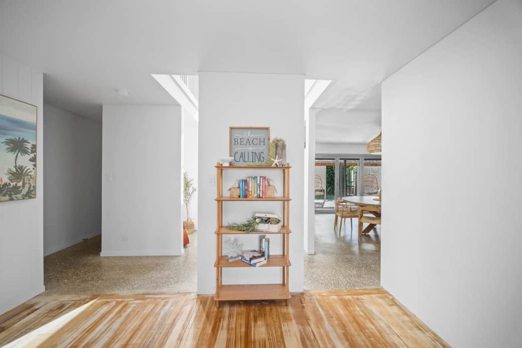 Downstairs - books for all!