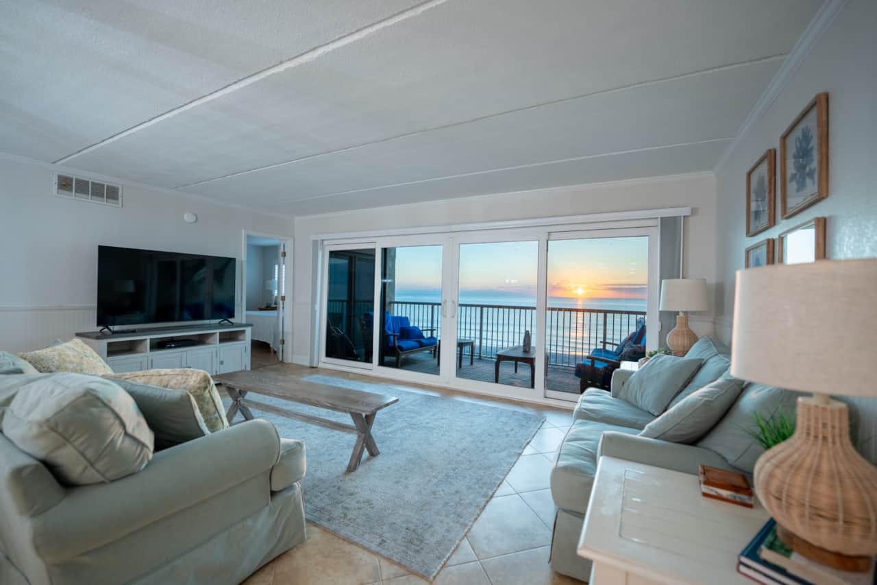 669 Sunrise Views from Living Area