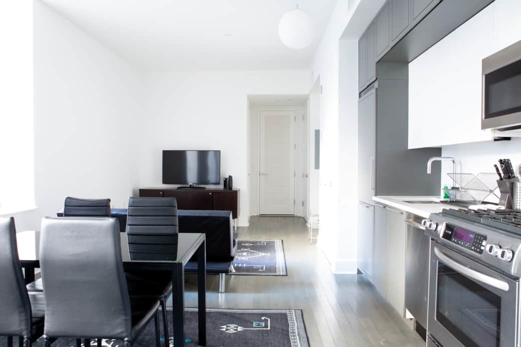 Living Dining Room & Kitchen