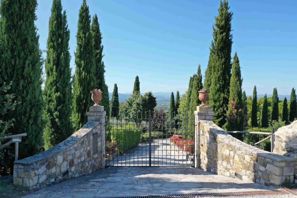 Ingresso alla proprietà