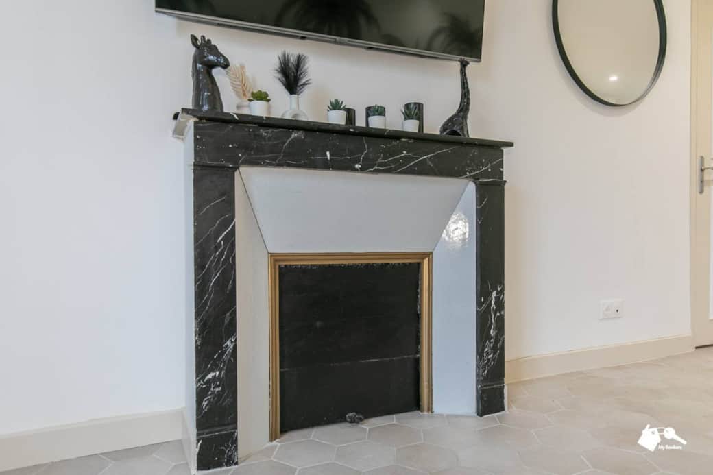 Salon avec cheminée Salon avec cheminée