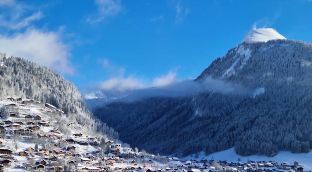 Vue depuis le palier