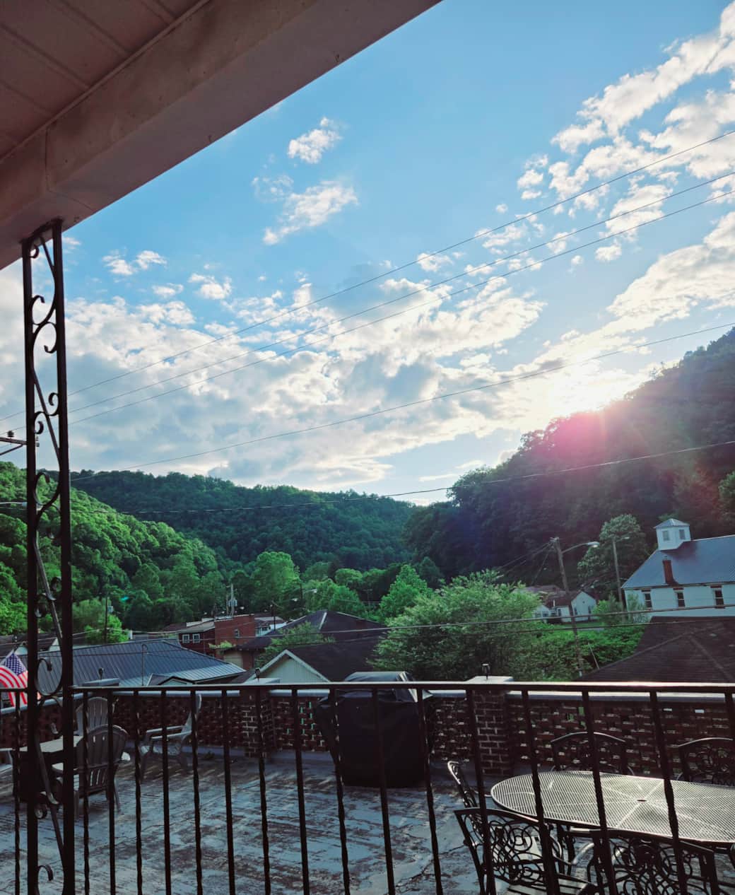 Views from our porch area
