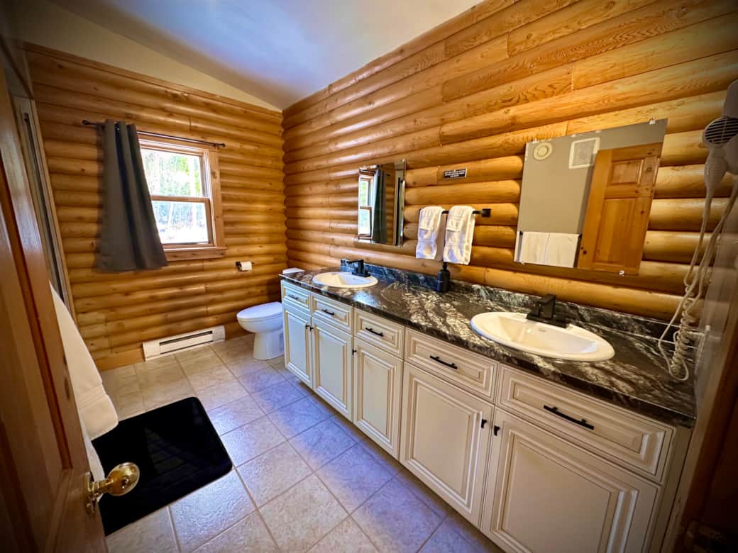 Full bathroom double sinks Full bathroom double sinks