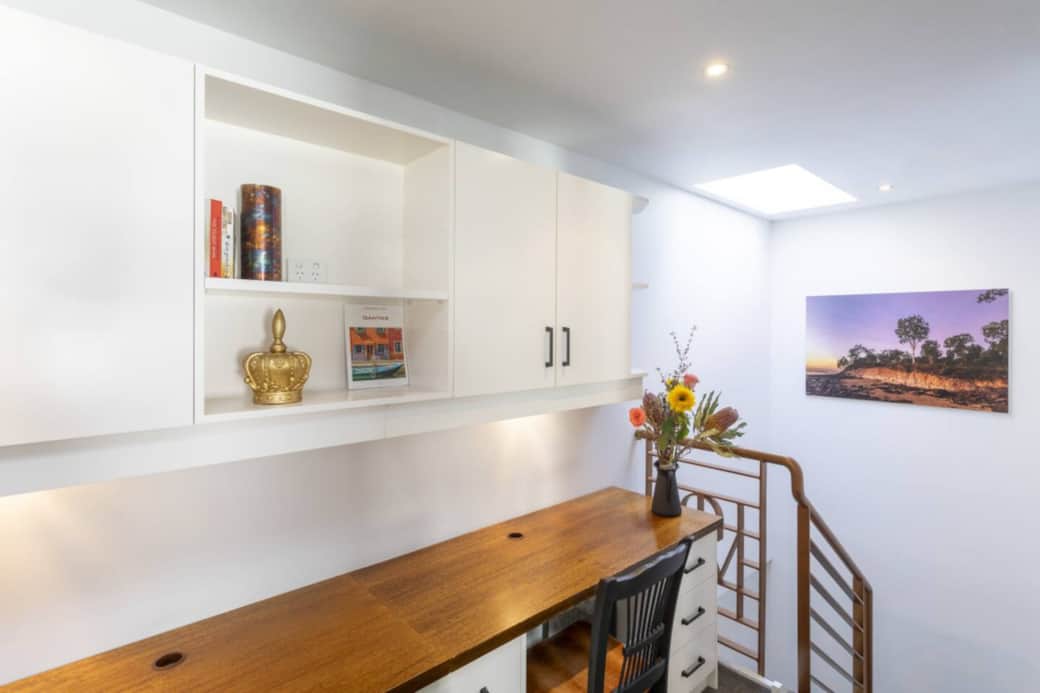 There are stairs to enter the property and also within the property.