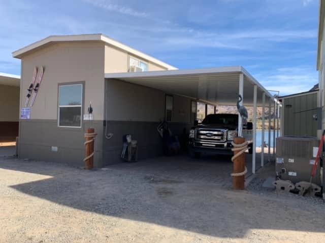 carport parking (truck not included!)