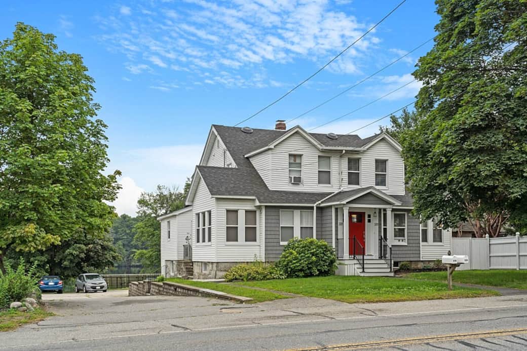 Driveway for the house is shared with two neighbors. Driveway for the house is shared with two neighbors.
