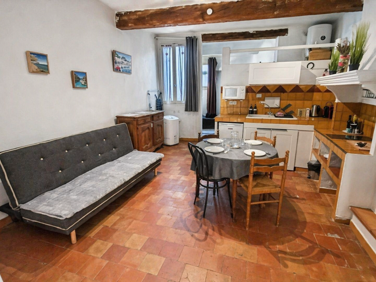 canapé, espace de vie