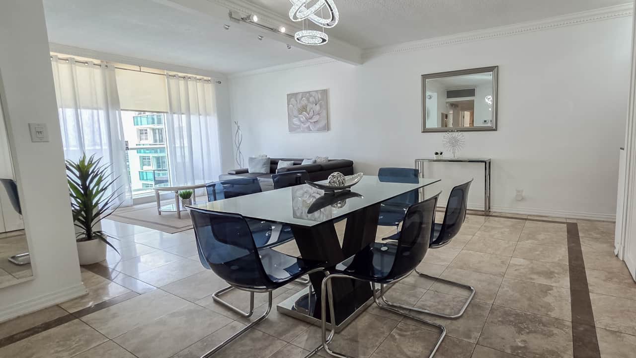 Comedor y sala de estar