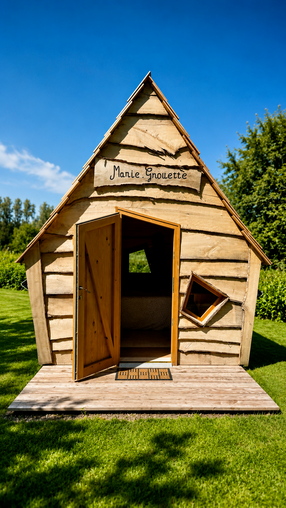 La cabane de Marie Grouette, la sorcière du Marais Audomarois