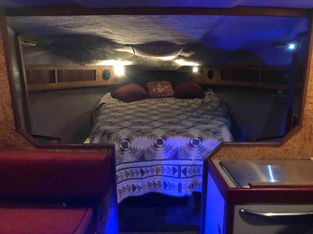 Main sleeping area