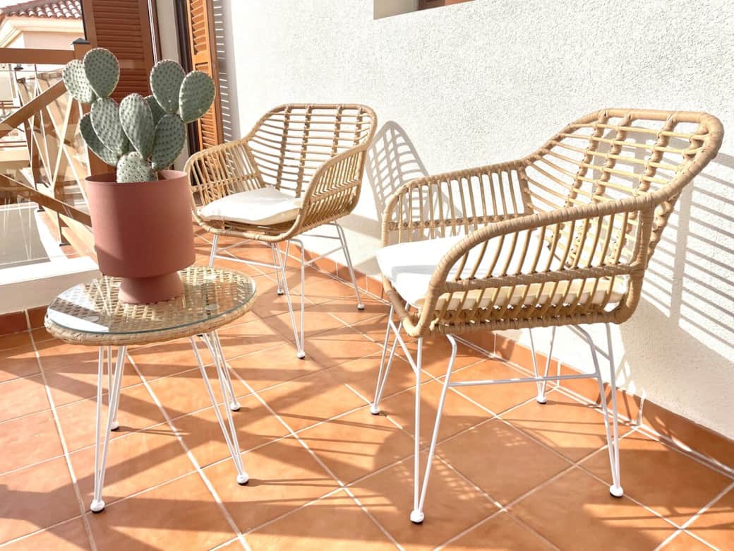 Wake up to the sunrise from our upper terrace, accessible from bedroom 2. Wake up to the sunrise from our upper terrace, accessible from bedroom 2.