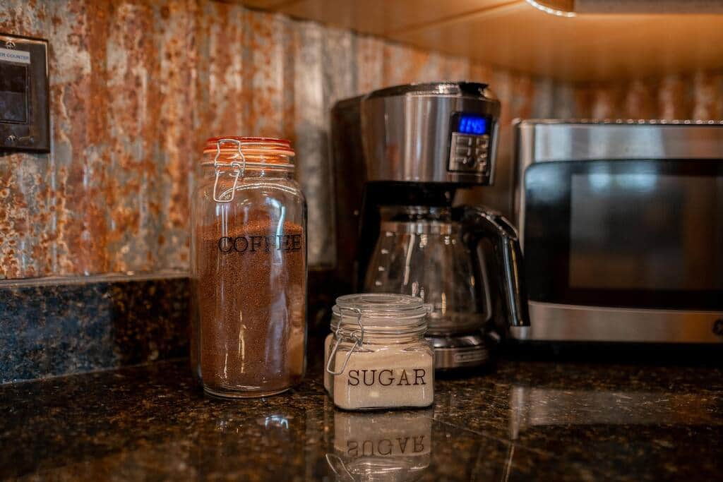 For your early morning cup of coffee on the patio.