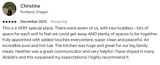 Over 60 Five Star Reviews!