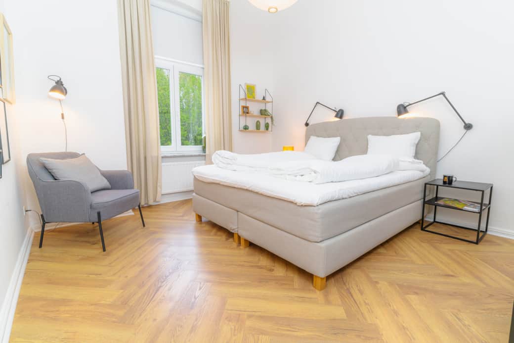 Schlafzimmer 2 großes Doppelbett