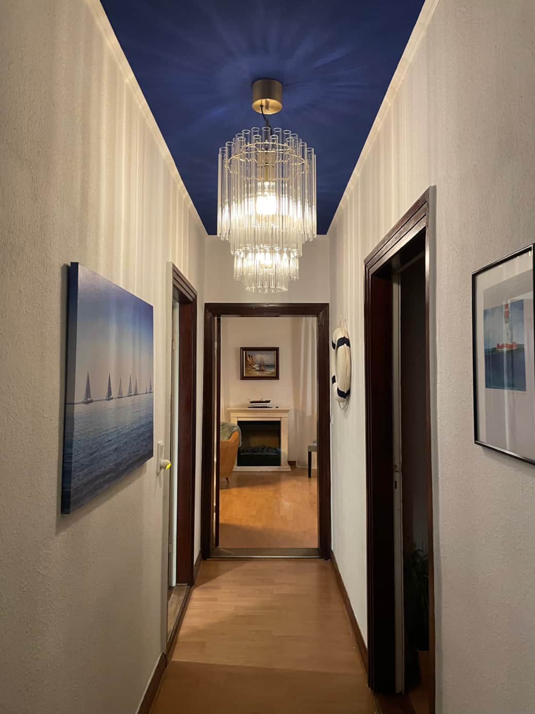 Flur zum Wohnzimmer