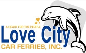 Love City Car Ferries Logo