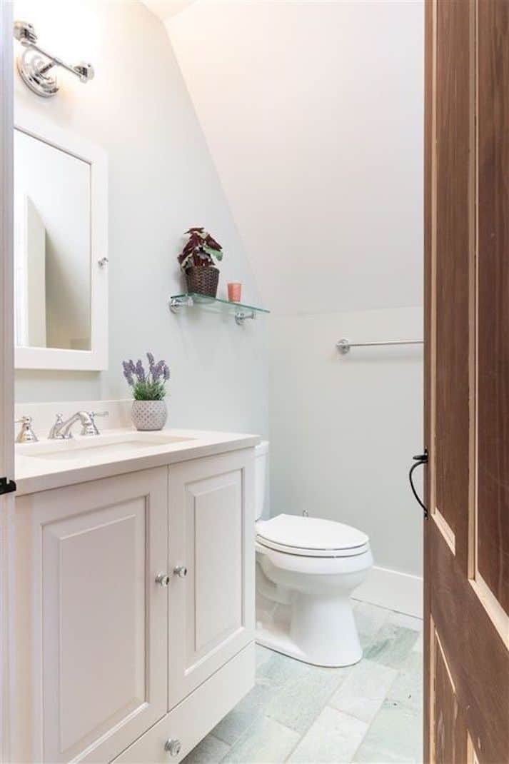 Upstairs bathroom recently updated