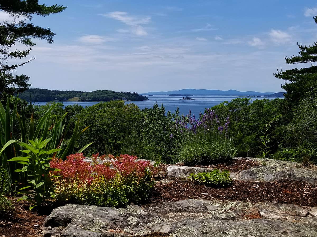 Crow's Nest - View from cabin overlooking the bay
