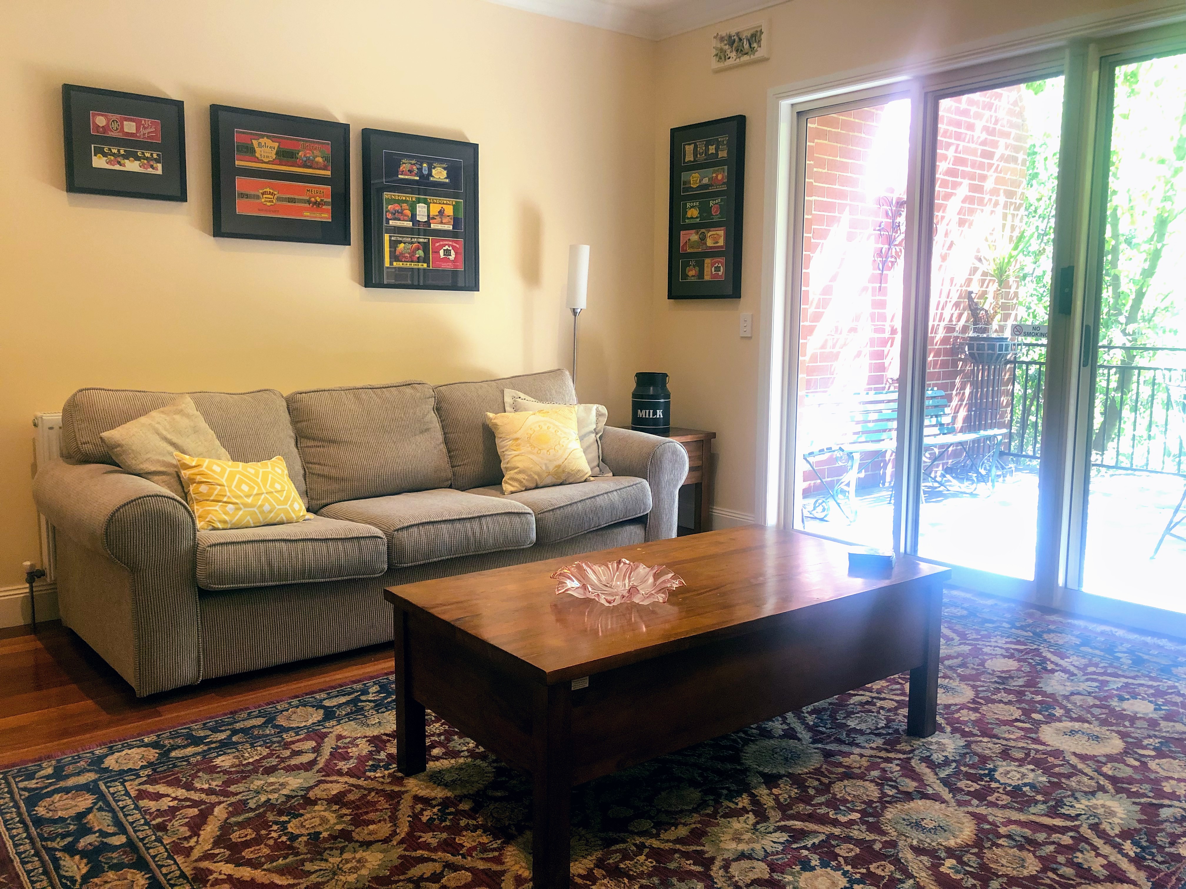 Comfortable and inviting lounge area