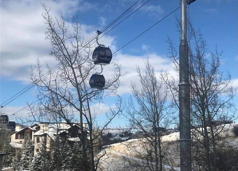 views of the Steamboat Gondola