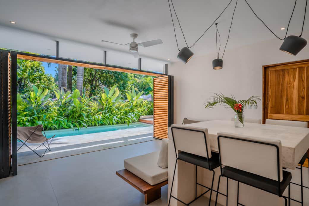 Open space living room
