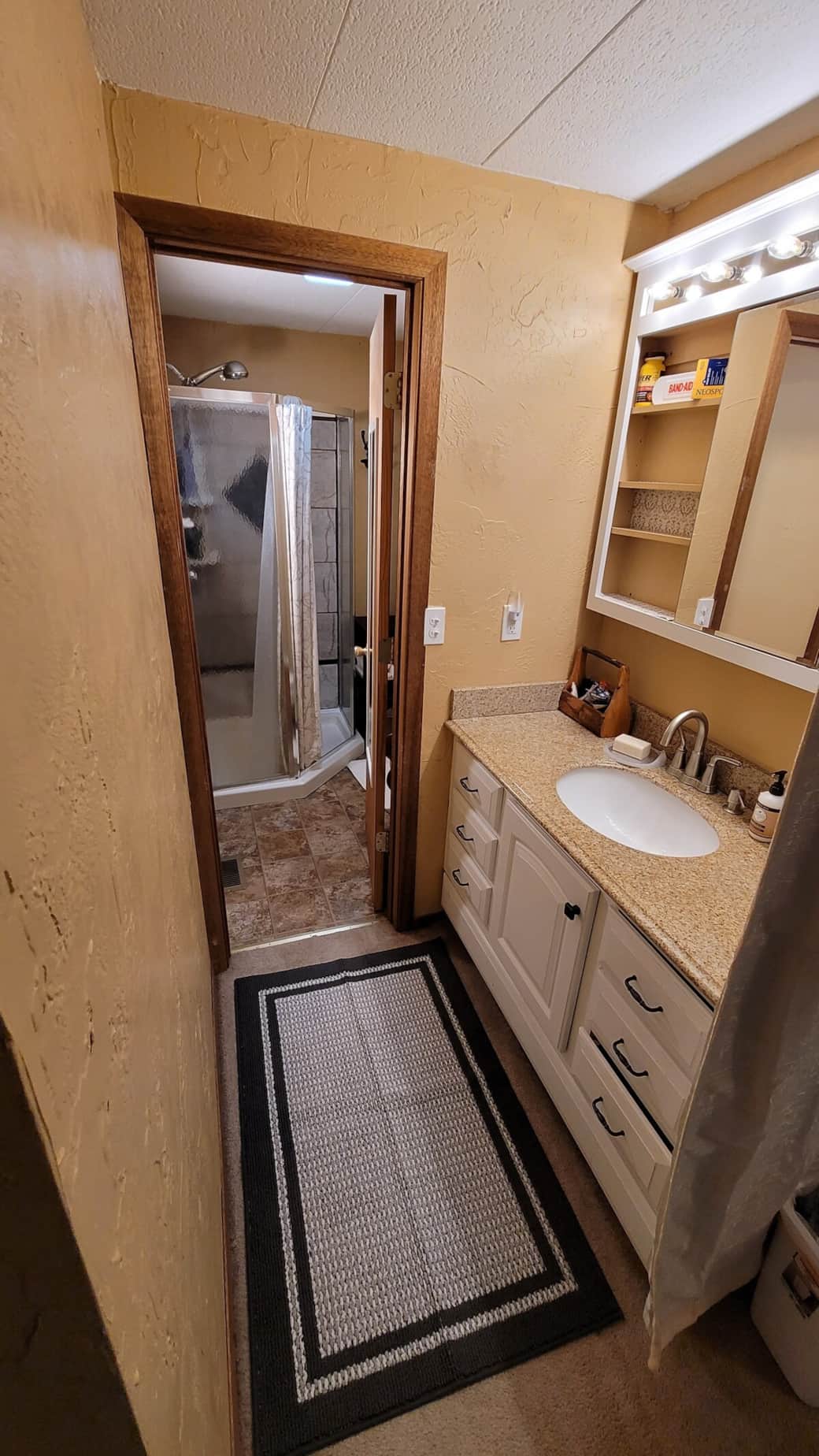 Master bathroom