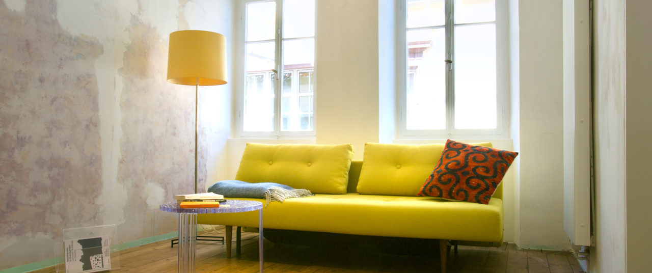 Couch im Wohnzimmer