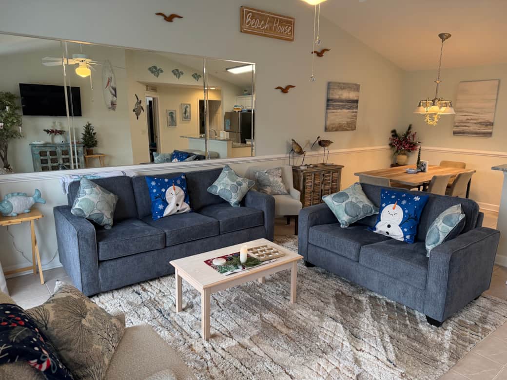 Sleeper couch and love seat Sleeper couch and love seat