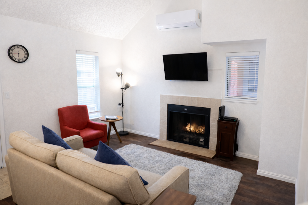 Stylish loft apartment in an unbeatable city location, perfect for work or play.