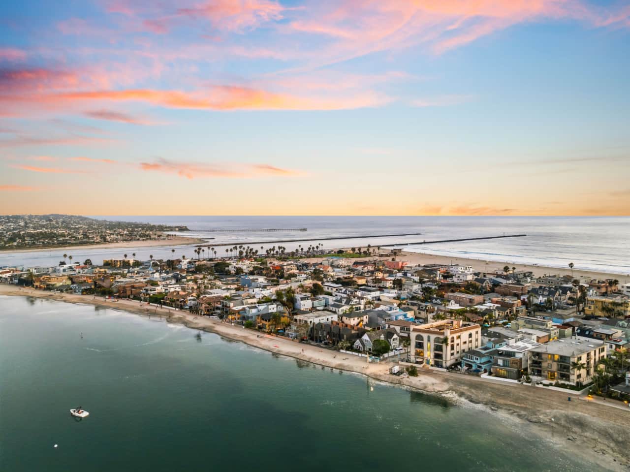 Mission Bay Skyline View
