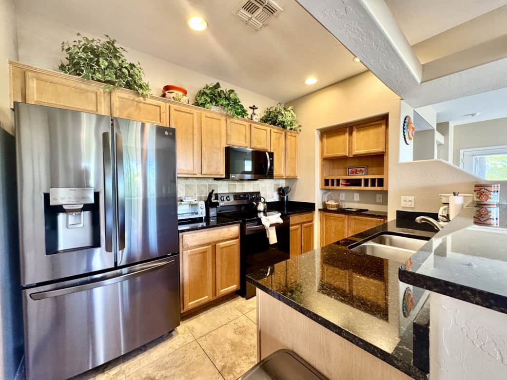 Nicely updated kitchen