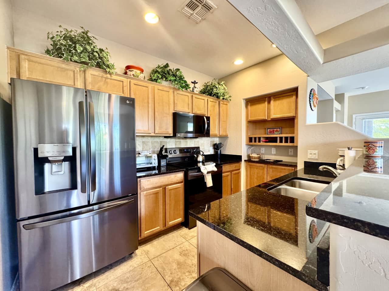 Nicely updated kitchen