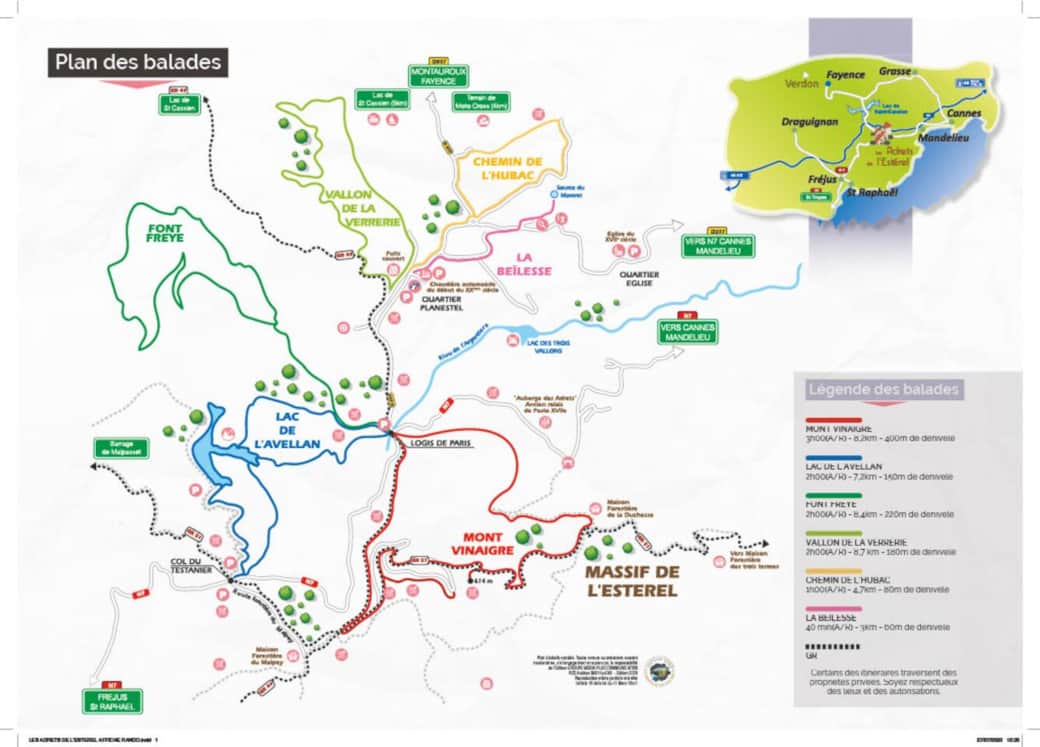 Sentiers de randonnée dans la réserve pour tous les goûts et tous les niveaux de formation Sentiers de randonnée dans la réserve pour tous les goûts et tous les niveaux de formation