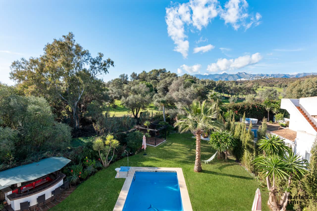 The amazing view from the property