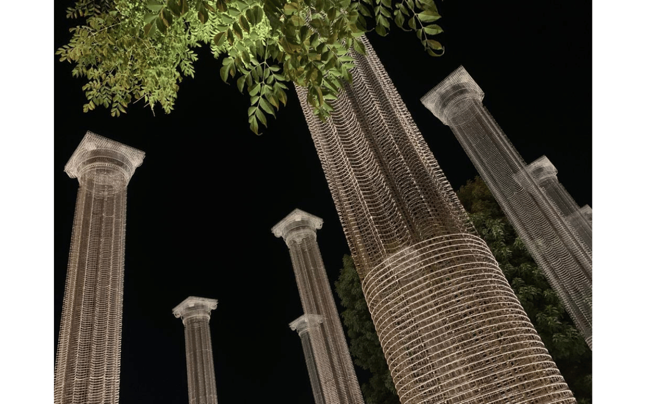 Installazione artistica Opera di Edoardo Tresoldi sul Lungomare di Reggio Calabria - Cosa vedere vicino a Corallo Blu, appartamento sul mare Ionio a Riaci Capo (RC)