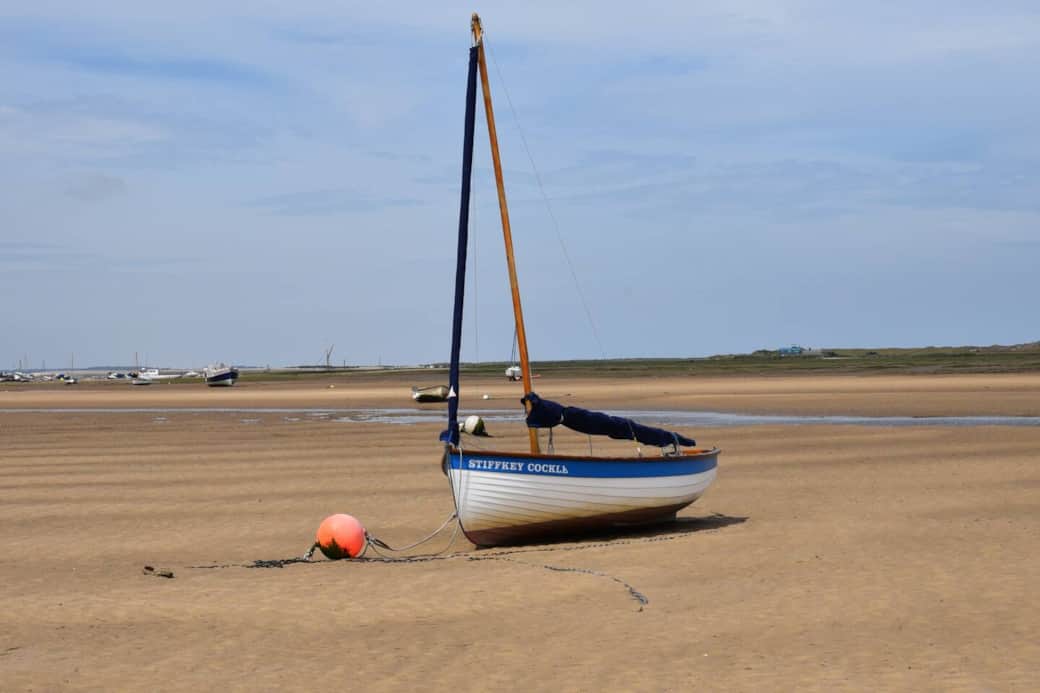 Low tide in Blakeney Harbour