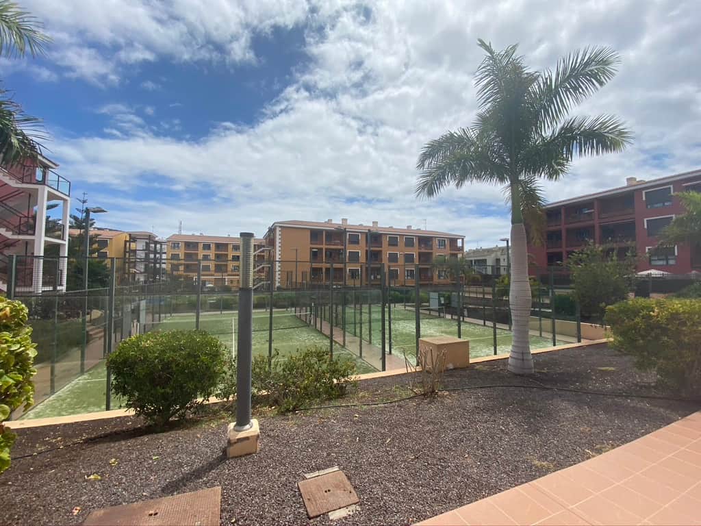 Vista canchas de pádel