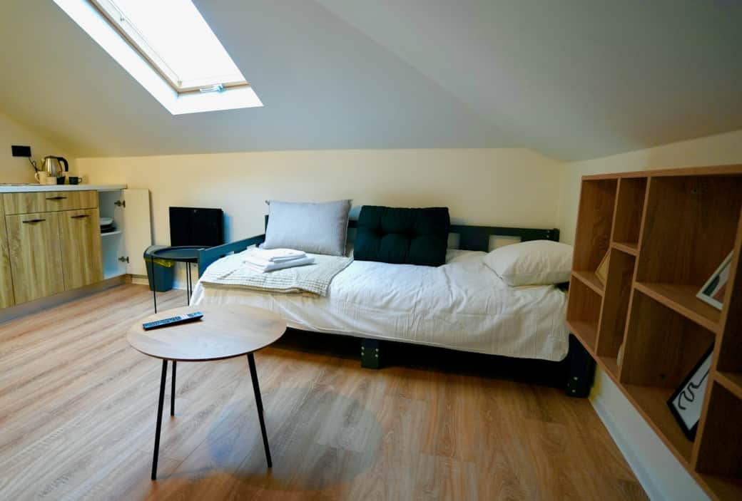 Newly created studio with modern and soothing decoration.