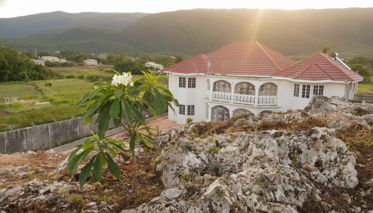 Countryside Villa with Mountain View