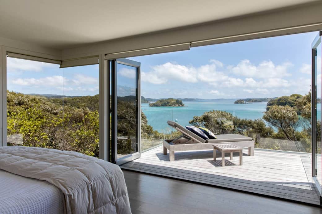 The private deck from one of the king suites