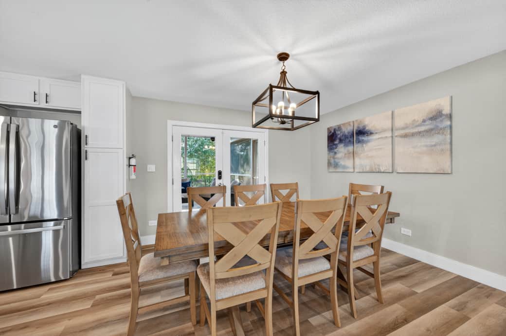 8 person dining room table and chairs