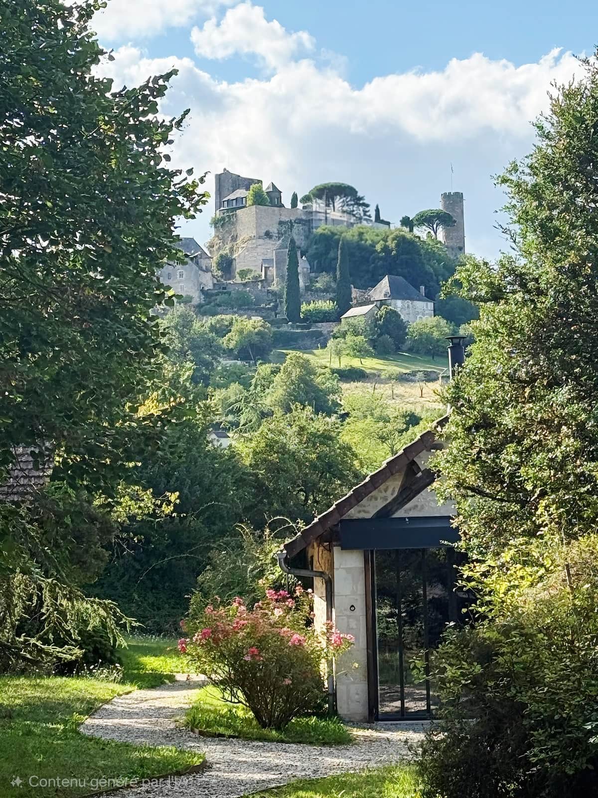 vue de l'entrée du logement 