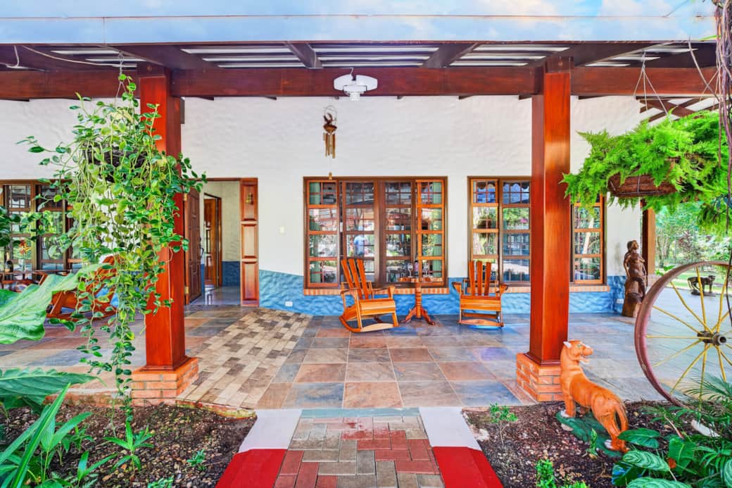 Relaxing Porch With Tropical Breeze Relaxing Porch With Tropical Breeze