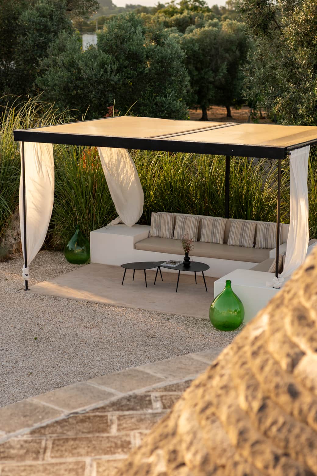 Poolside lounge