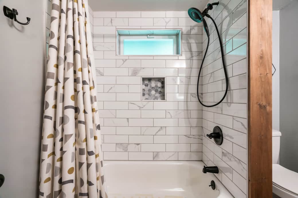 Second Bathroom Shower